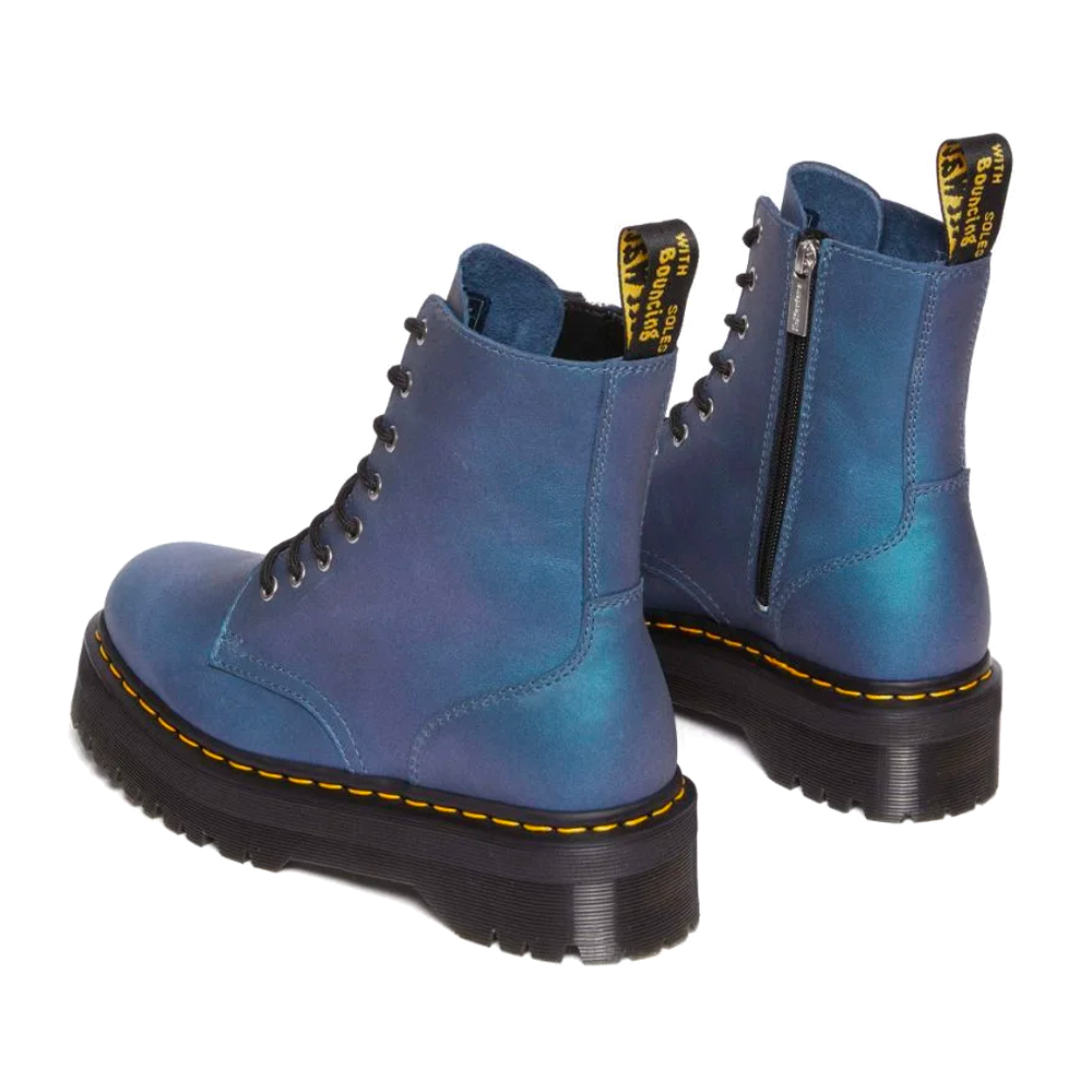 Dr martens blue top boots